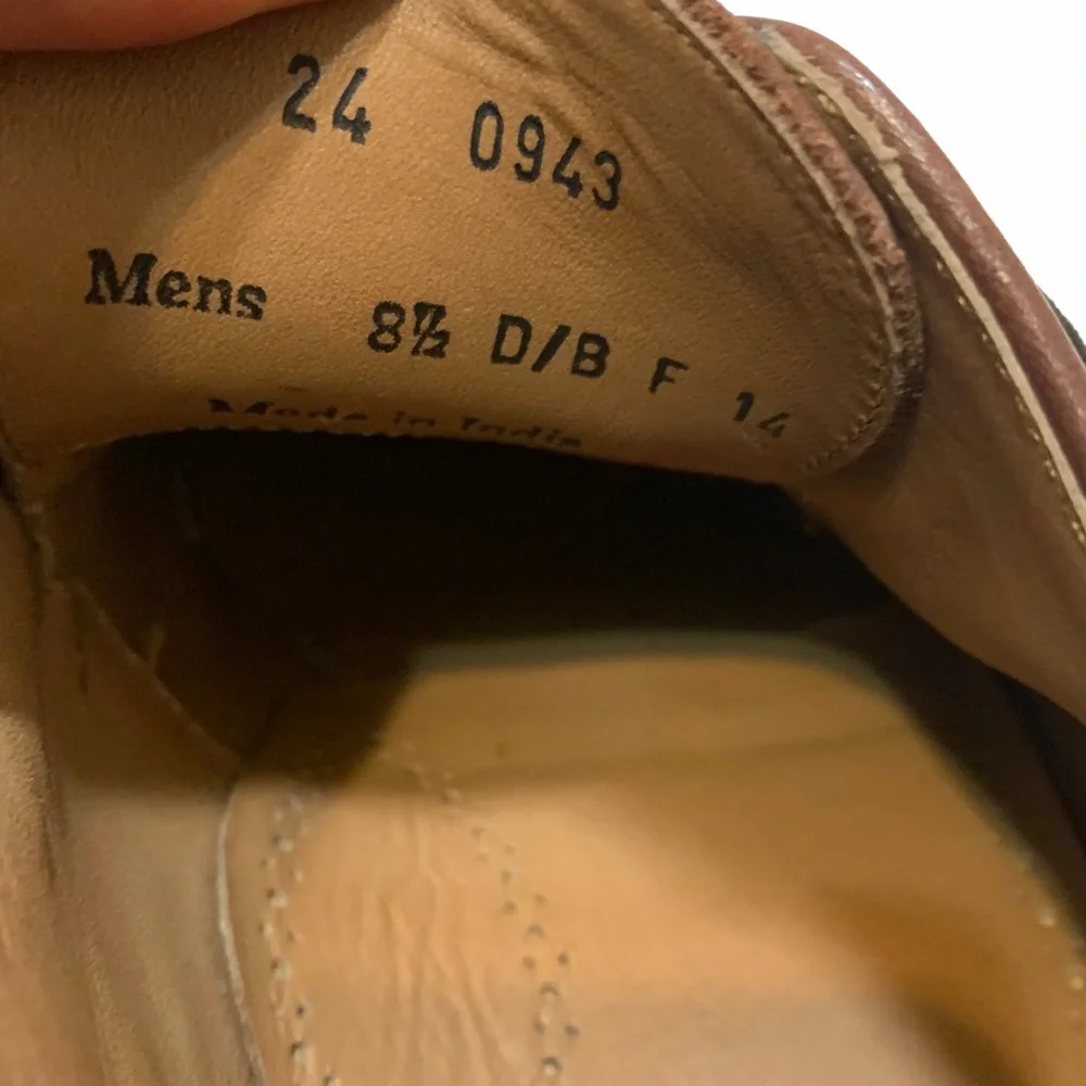 8.5 / Johnston and murphy oxford